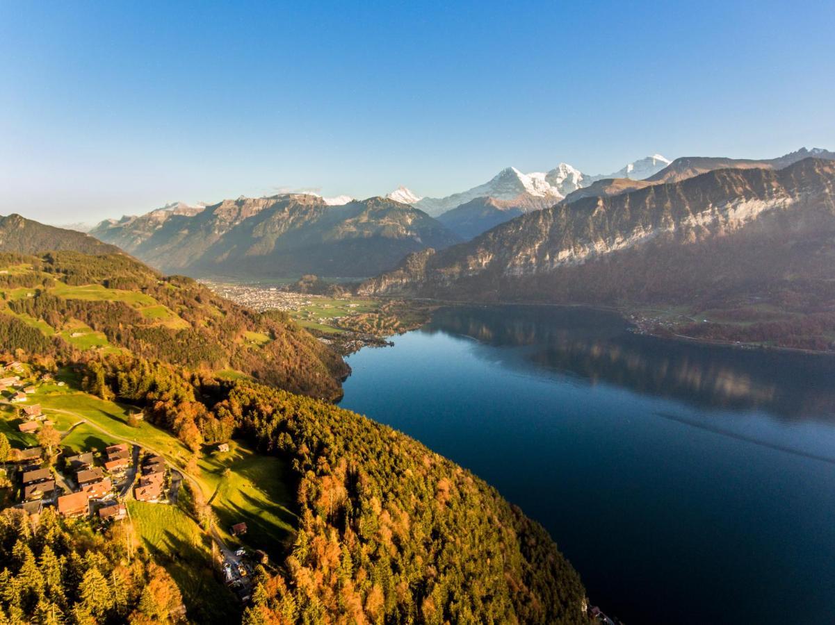 Apartment Alpenrose 2.5 Mit Mitbenutzung Spa & Wellness - Griwa Rent Ag Beatenberg Eksteriør bilde