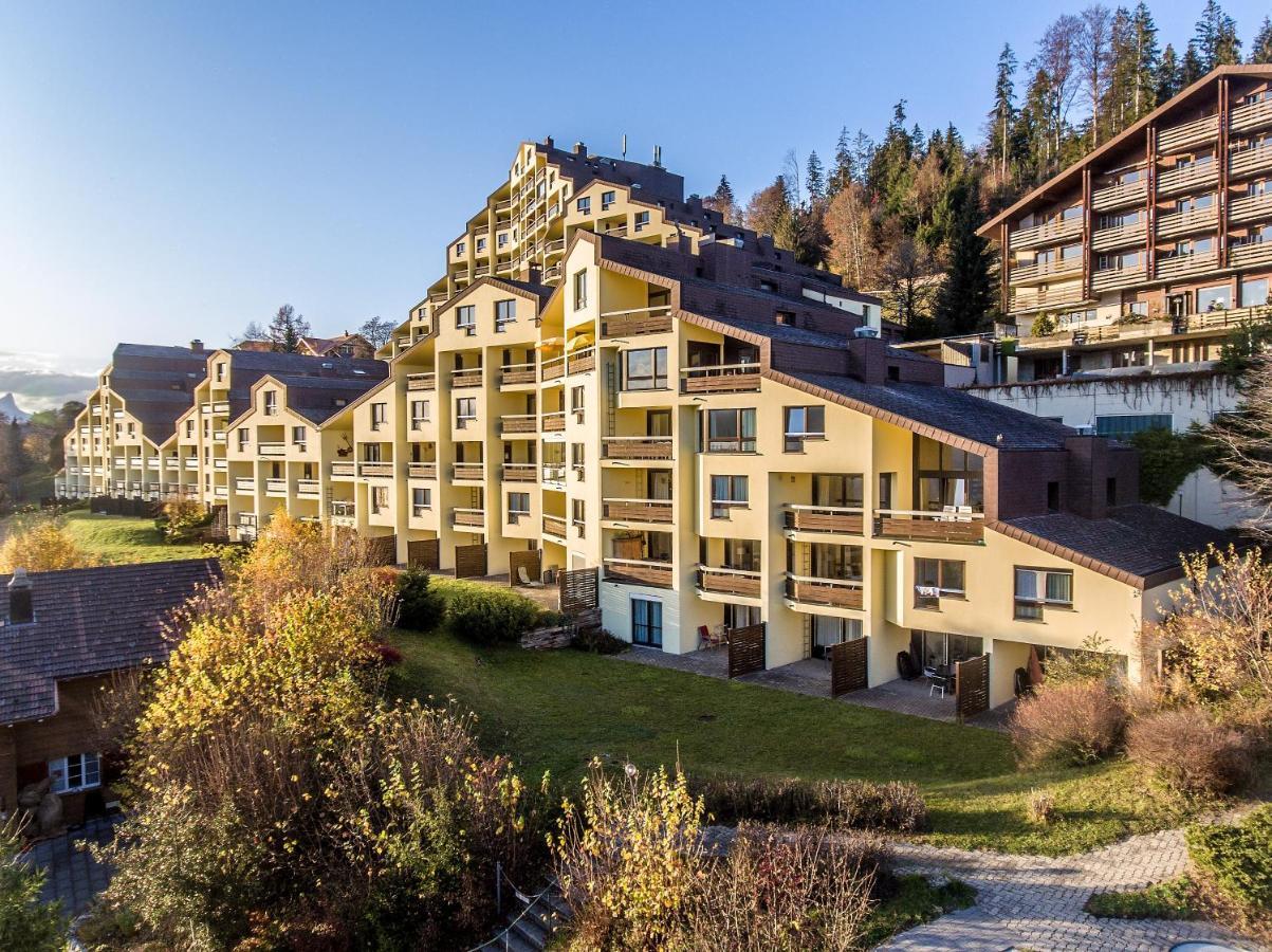 Apartment Alpenrose 2.5 Mit Mitbenutzung Spa & Wellness - Griwa Rent Ag Beatenberg Eksteriør bilde