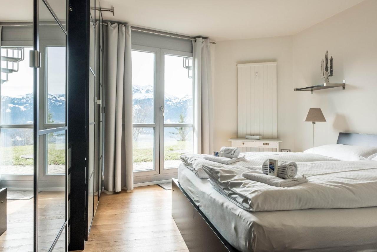 Apartment Alpenrose 2.5 Mit Mitbenutzung Spa & Wellness - Griwa Rent Ag Beatenberg Eksteriør bilde